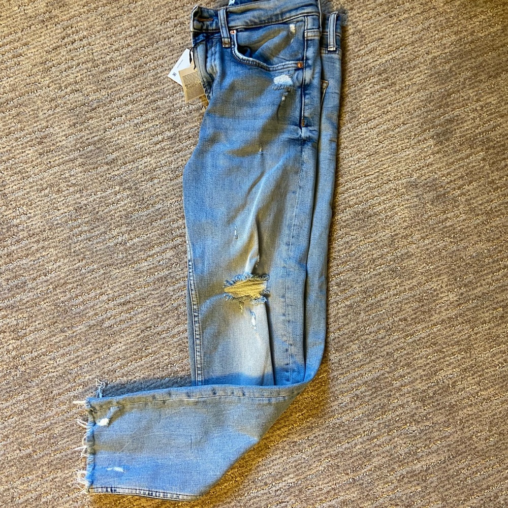 NWT Zara The Slim Boyfriend jeans- size 34 (4)
